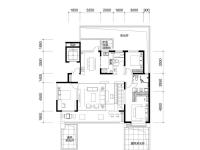 B1户型一层复式约180m²3+1室2厅2卫